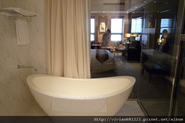 P1100125 致穩人文商旅 - 浴室是透明的喔1.jpg