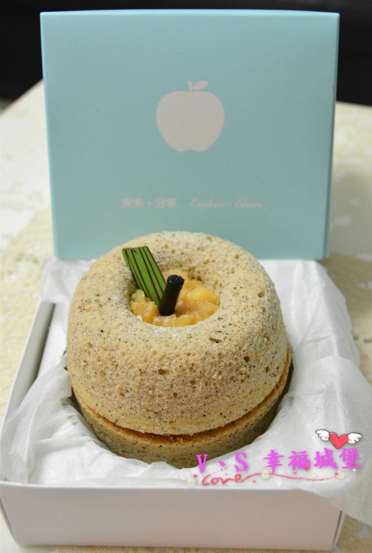 【團購美食】咕咕霍夫 你是我的小阿小蘋果 – 可愛茶蘋果蛋糕造型,讓收到禮的人都會,會心一笑…..