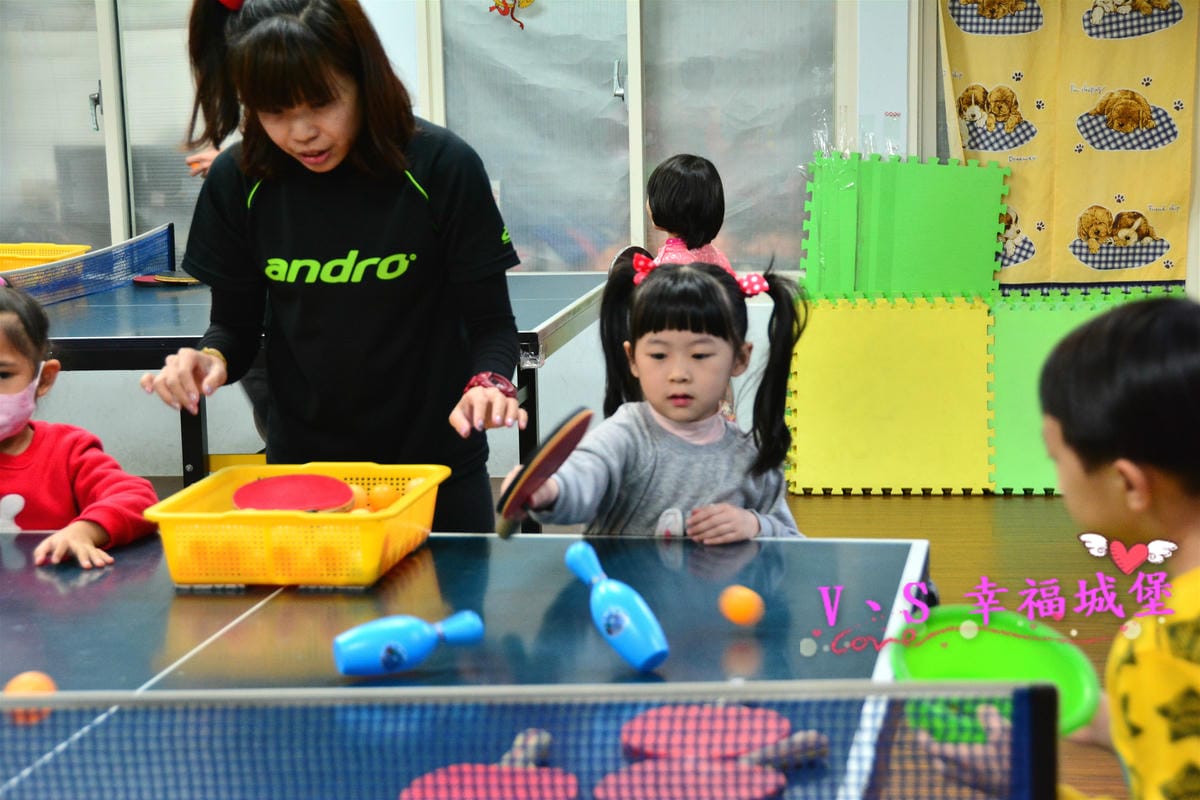 【幼兒才藝】乒乓島兒童桌球教學教室 以遊戲方式帶領小孩愛