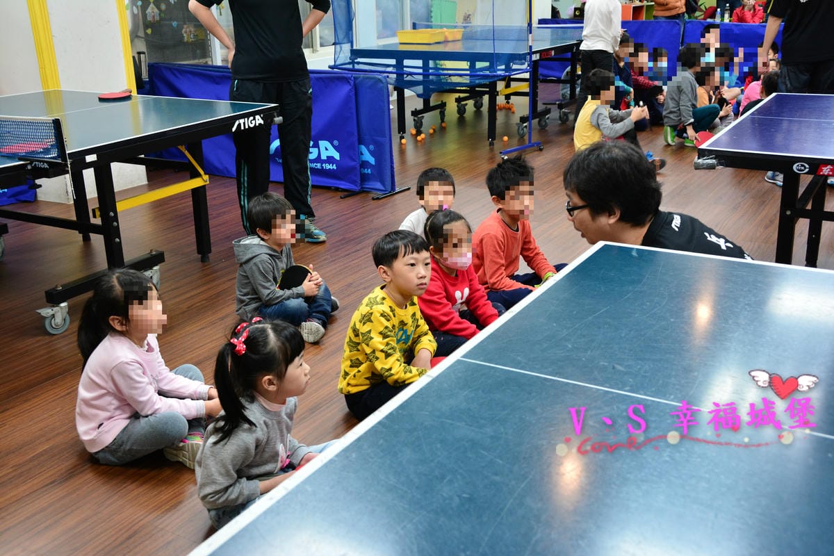 【幼兒才藝】乒乓島兒童桌球教學教室 以遊戲方式帶領小孩愛