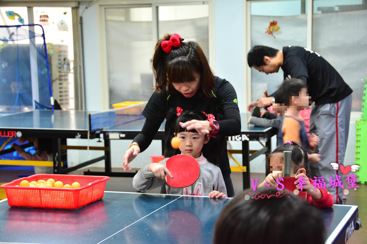 【幼兒才藝】乒乓島兒童桌球教學教室 以遊戲方式帶領小孩愛
