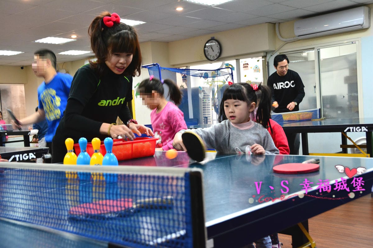 【幼兒才藝】乒乓島兒童桌球教學教室 以遊戲方式帶領小孩愛