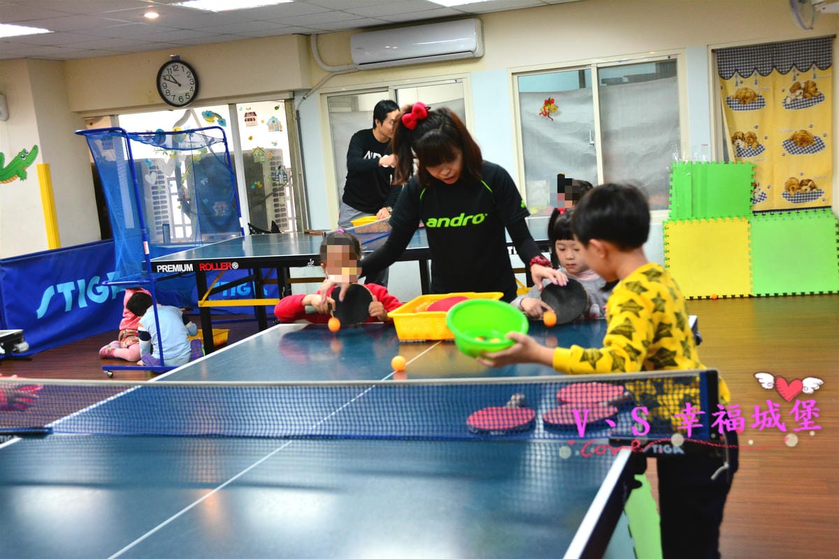 【幼兒才藝】乒乓島兒童桌球教學教室 以遊戲方式帶領小孩愛