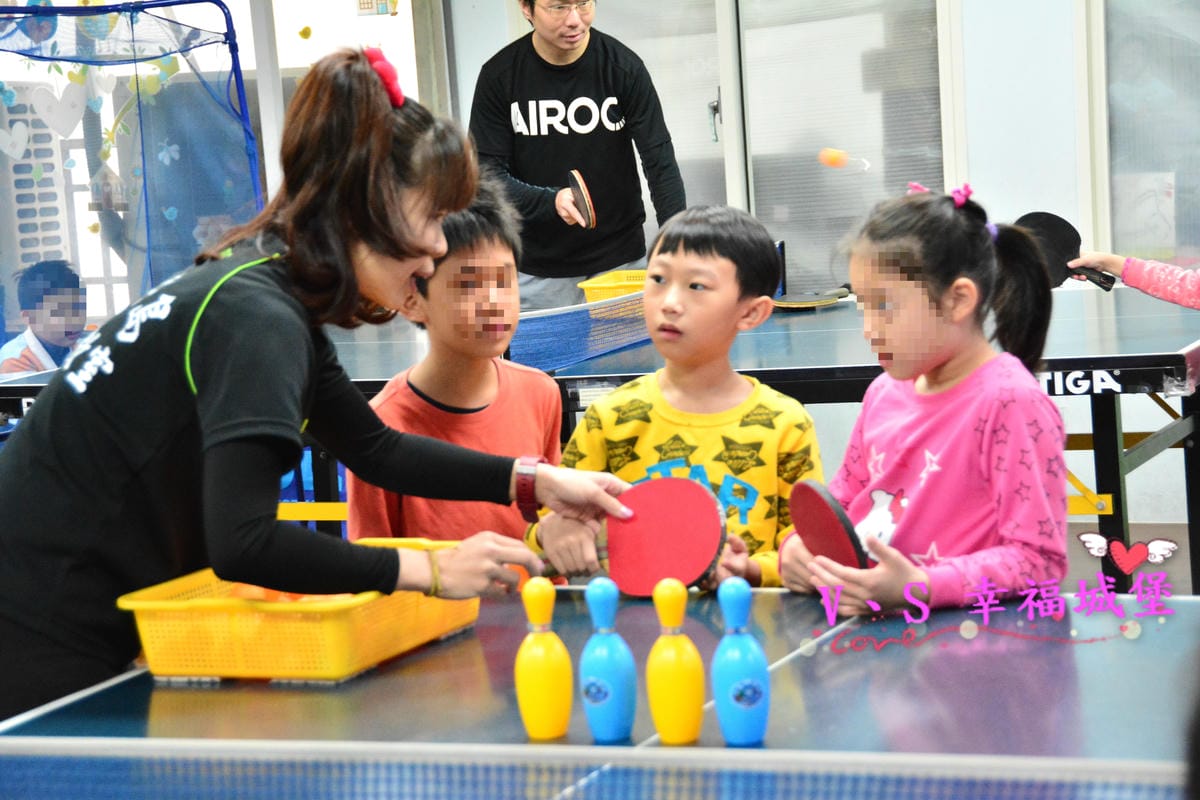 【幼兒才藝】乒乓島兒童桌球教學教室 以遊戲方式帶領小孩愛