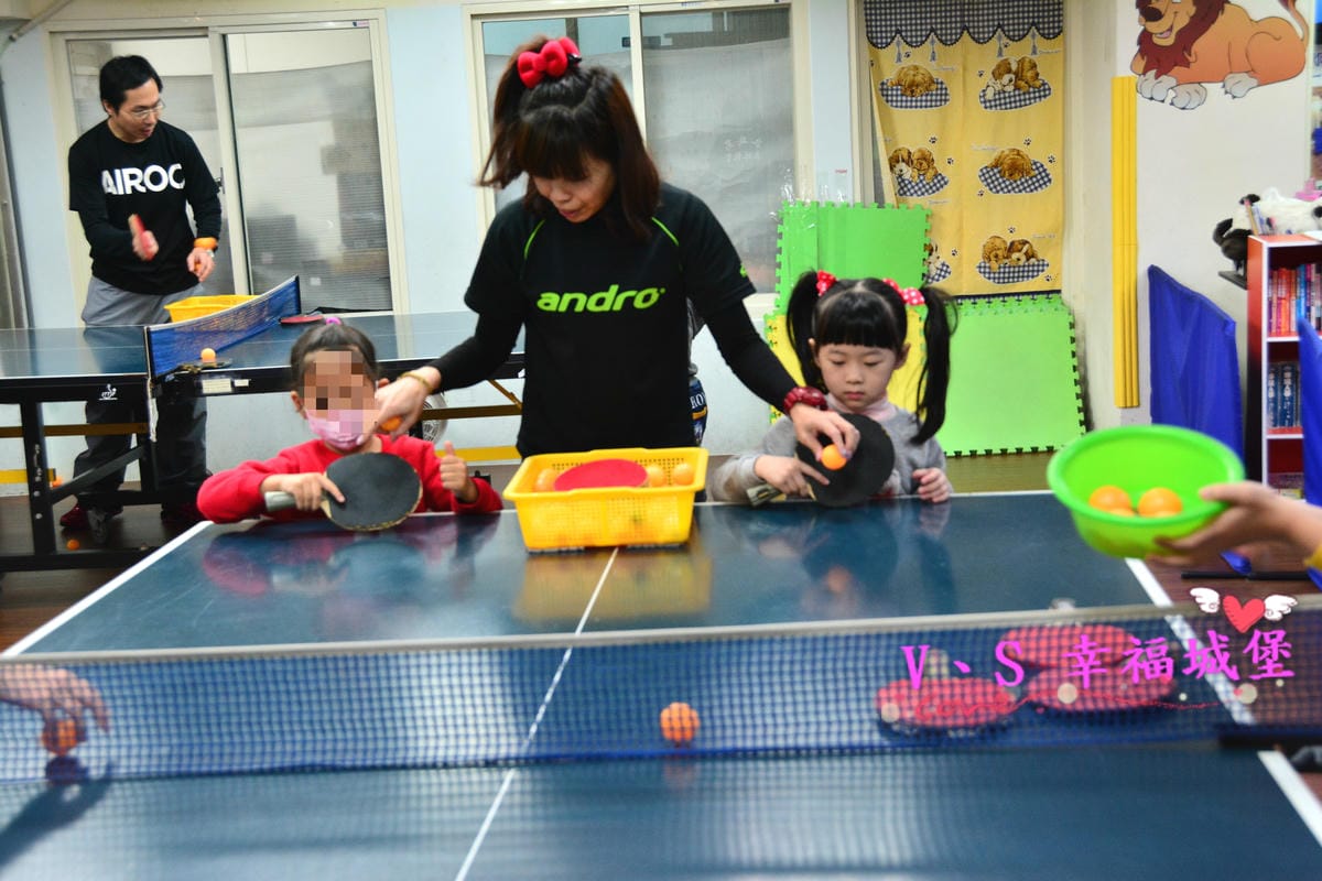 【幼兒才藝】乒乓島兒童桌球教學教室 以遊戲方式帶領小孩愛
