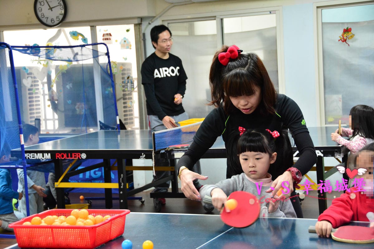 【幼兒才藝】乒乓島兒童桌球教學教室 以遊戲方式帶領小孩愛