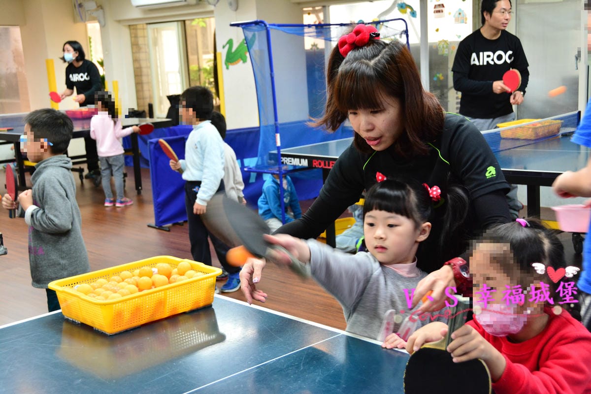 【幼兒才藝】乒乓島兒童桌球教學教室 以遊戲方式帶領小孩愛
