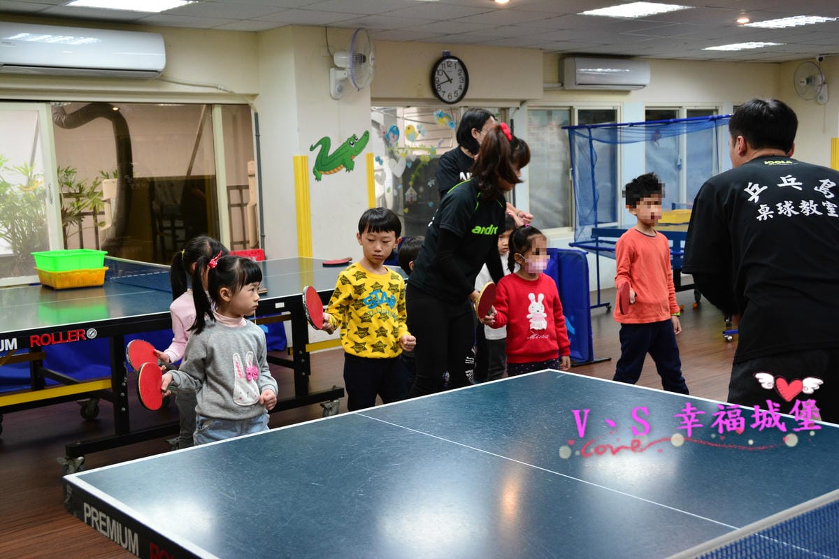 【幼兒才藝】乒乓島兒童桌球教學教室 以遊戲方式帶領小孩愛