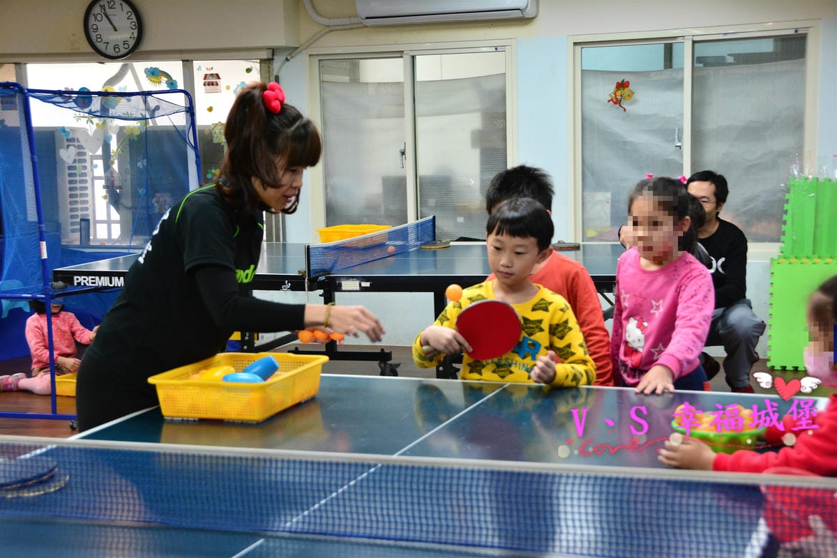 【幼兒才藝】乒乓島兒童桌球教學教室 以遊戲方式帶領小孩愛