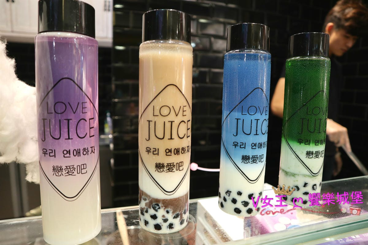 【台中逢甲飲品】逢甲夜市 歡樂星商圈 戀愛吧 超美漸層