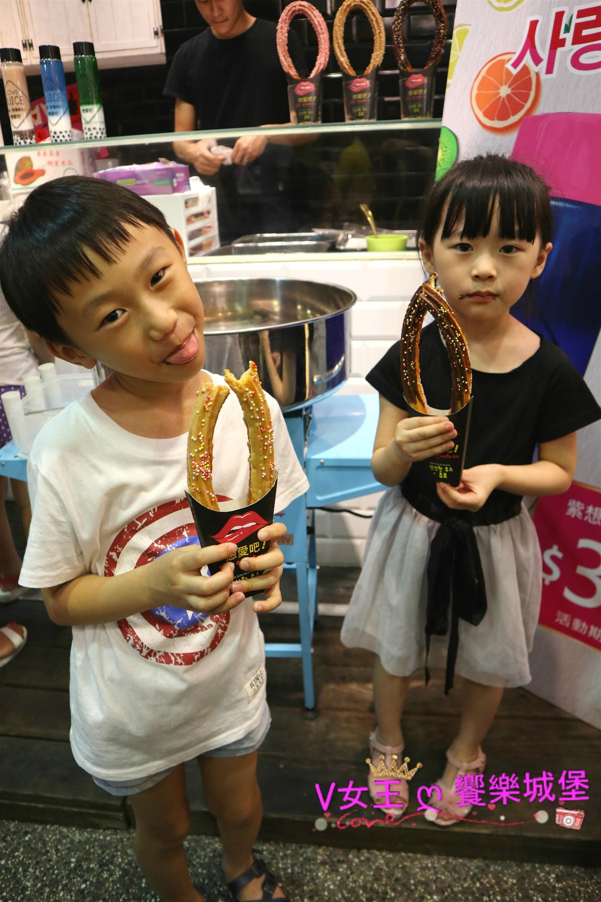 【台中逢甲飲品】逢甲夜市 歡樂星商圈 戀愛吧 超美漸層