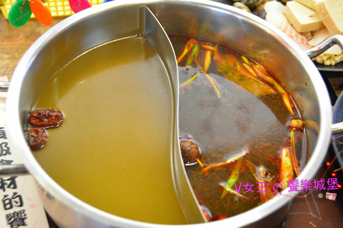 【食。永和】古城頂級海鮮鴛鴦火鍋 樂華夜市旁,吃到飽鴛鴦