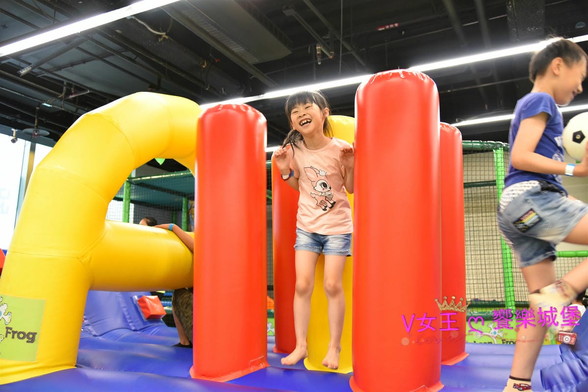 【台北松山區親子餐廳】 跳跳蛙親子運動餐廳 搬家後二訪,