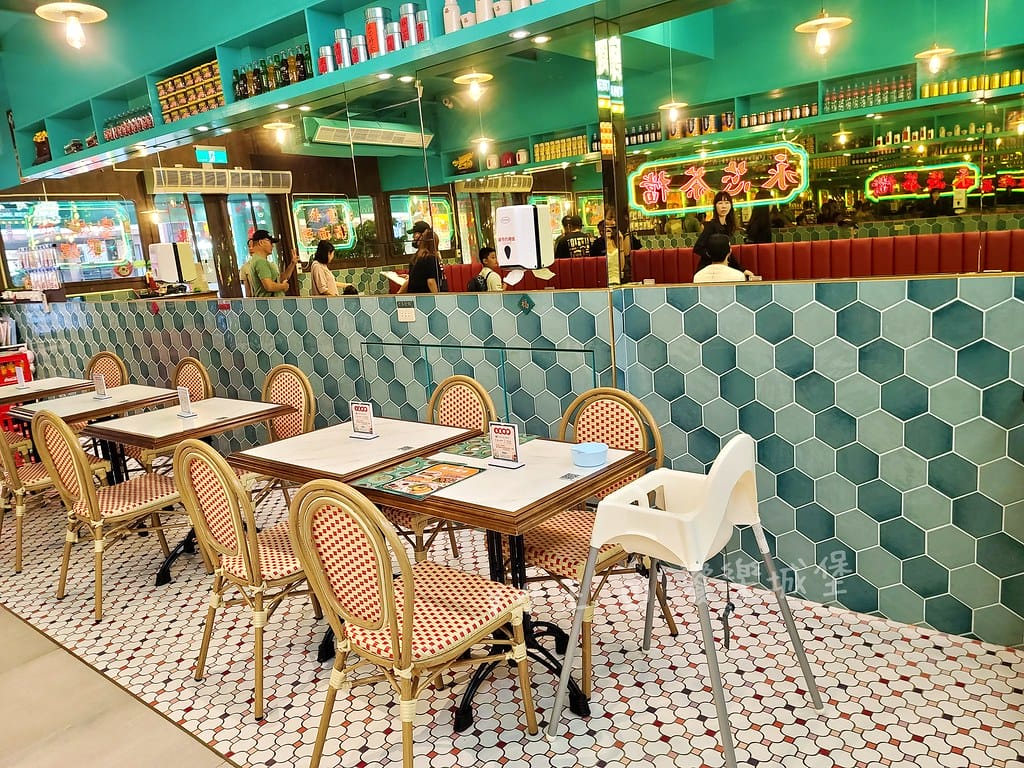 永芯茶檔 茶餐廳 南平店桃園藝文特區港式茶餐廳推薦,裝潢講 batch_20241013_113044-1