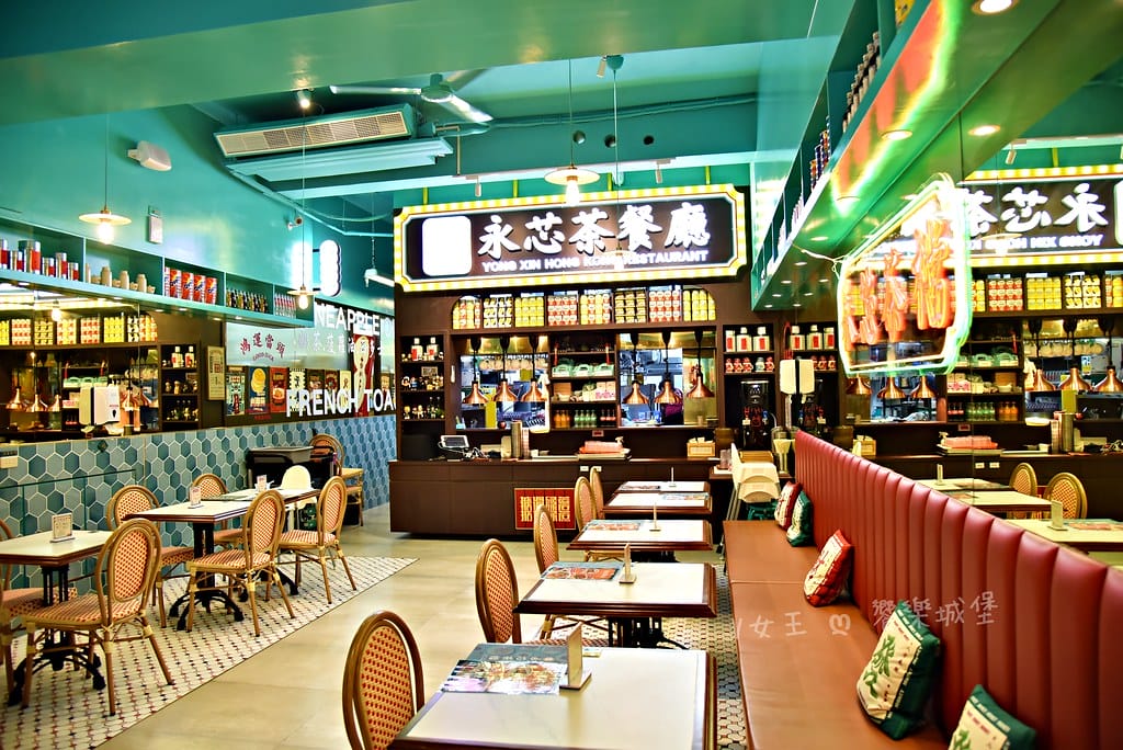永芯茶檔 茶餐廳 南平店桃園藝文特區港式茶餐廳推薦,裝潢講 batch_DSC_3893-1