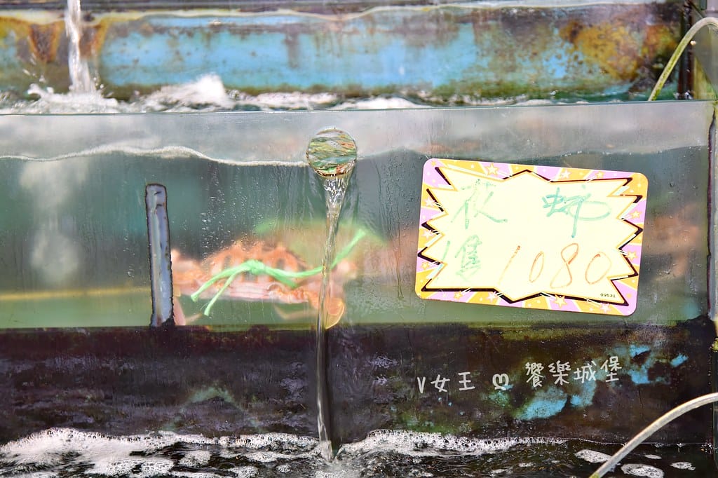 野柳望海亭海鮮餐廳超新鮮現撈活海鮮,活龍蝦一隻680,現