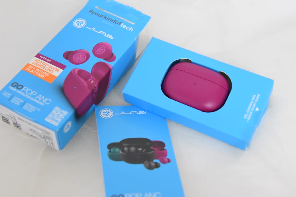 JLab GO POP ANC 降噪真無線藍牙耳機 ll 搭 JLab GO POP ANC 降噪真無線藍牙耳機 ll 搭